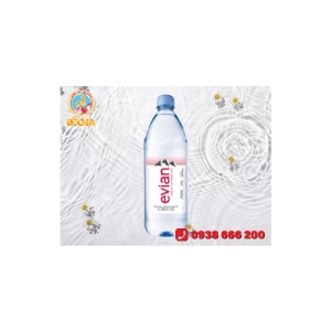NƯỚC KHOÁNG EVIAN PET 1L
